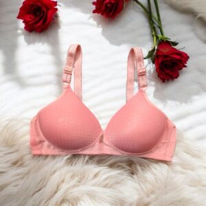 Silk Plain Comfortable And Lightweight Padded Bra - Image 4