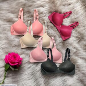 Silk Plain Comfortable And Lightweight Padded Bra - Image 8