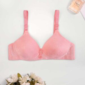 Comfortable Push Up Bra in Cotton-Polyester Blend - 1 Pcs - Image 1