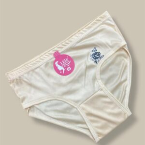 Cotton Embroidered Light Weight Embroidered Panties - Pack Of 2 - Image 3
