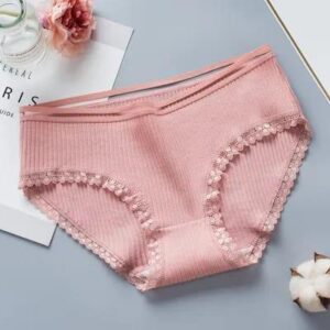 Polyester Fany Lace Panties - Image 4