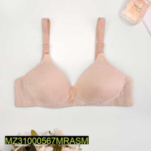 Women's Floral Design Push Up Padded Bra - Image 5