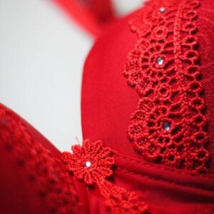 1 Pc Cotton Lace Padded Bra - Image 3