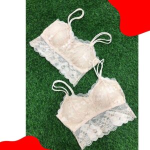 Women's Net Cotton Lace Camisole - Image 3