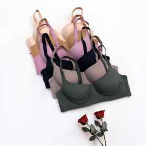 Malai Plain Comfortable And Lightweight Padded Bra - Image 5