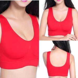 Comfortable Cotton Padded Bra - 1 Pcs Multicolor Lightweight Essentials - Image 3