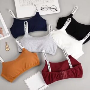 Multicolor Jersey Sports Bra - Comfortable And Lightweight - 1 Pcs - Image 1