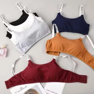 Multicolor Jersey Sports Bra - Comfortable And Lightweight - 1 Pcs - Image 3