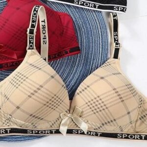 Comfortable Multi-Color Silk Push Up Bra - 1 Pcs - Image 11