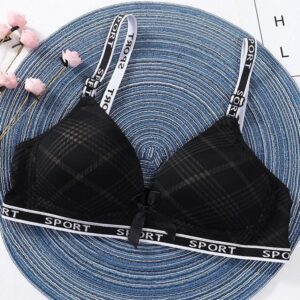 Comfortable Multi-Color Silk Push Up Bra - 1 Pcs - Image 7
