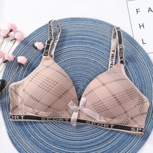 Comfortable Multi-Color Silk Push Up Bra - 1 Pcs - Image 8