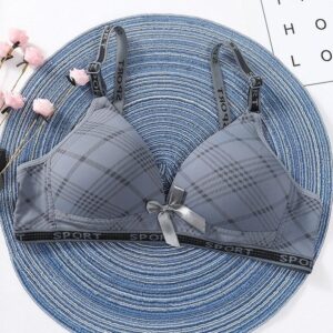 Comfortable Multi-Color Silk Push Up Bra - 1 Pcs - Image 9