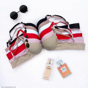 Multicolor Push Up Bra - Comfortable and Lightweight Design (1 Pcs) - Image 1