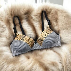 Silk Printed Comfortable And Lightweight Padded Bra - Image 8