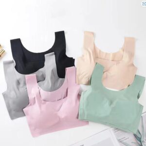 Malai Plain Comfortable And Breathable Padded Bra - Image 3